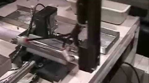 IMTS 2008 Royal Master CNC Centerless Grinder with Robotic Loading 6 parts at a time