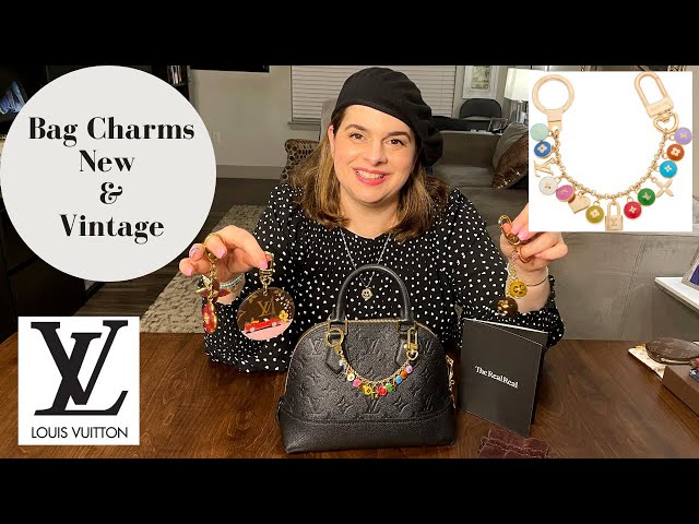 LOUIS VUITTON FLEUR DE MONOGRAM BAG CHARM UNBOXING ♡ 