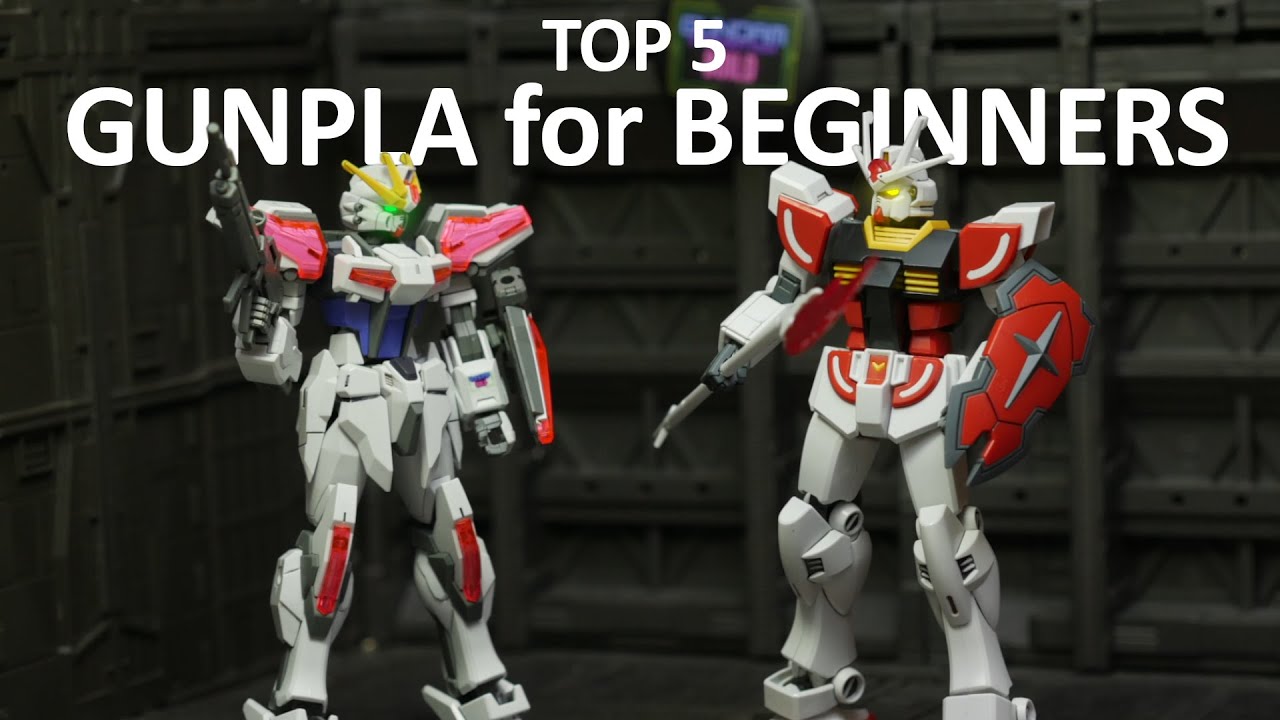 5 Gunpla for beginners (Based on level of difficulty & price to quality)