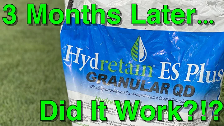Hydretain: Retain Moisture in Drought | See How It Works