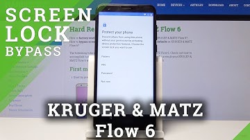 How to Hard Reset KRUGER & MATZ Flow 6 - Bypass Screen Lock