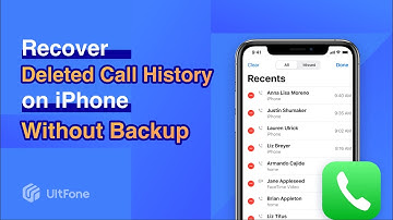 How to Recover Deleted Call History on iPhone Without Backup [Quick Solution]