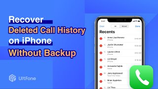 How to Recover Deleted Call History on iPhone Without Backup [Quick Solution]