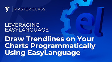Teken trendlijnen in uw grafieken programmatisch met EasyLanguage