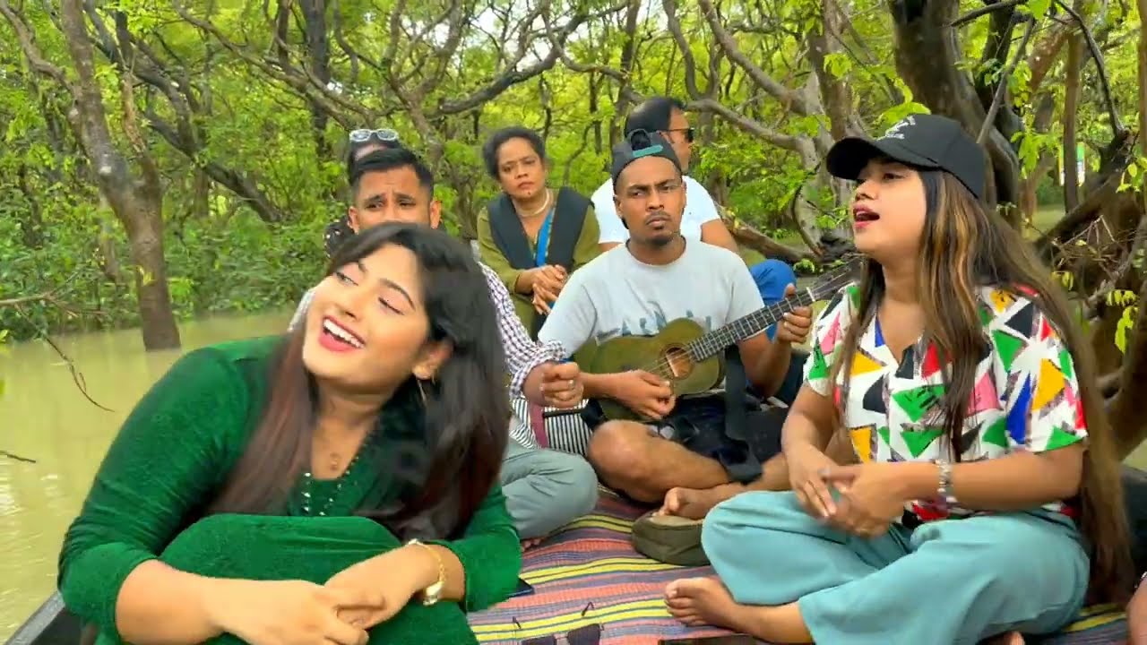 কোন মিস্ত্রী নাও বানাইলো | Kon Mistri Nao Banailo| Cover By Mohua Muna & Bonna Talukder