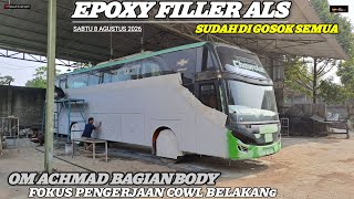 PT ANTAR LINTAS SUMATERA EPOXY FILLER ALL SANDED DOWN,, JUST NEED TO CROSS-CHECK FOR PUTTY SCRATCHES