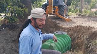 2 instalación de fosa séptica