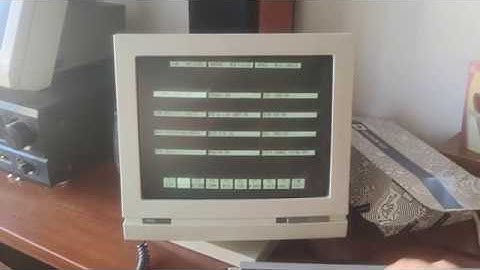 Wyse WY-60 Text Terminal Setup Enter