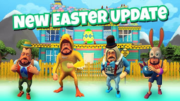 Dark Riddle - Happy EASTER - NEW 4 NEIGHBOR SKINS 2022 - Android & iOS Game