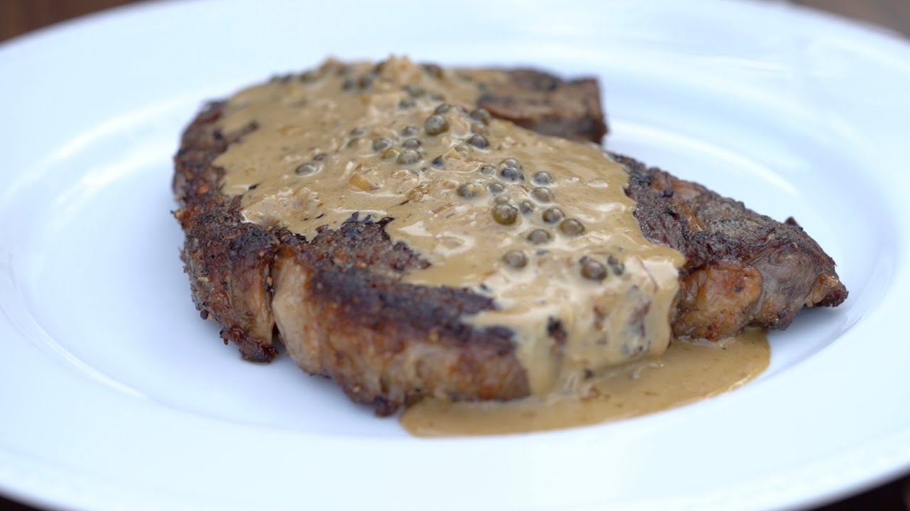 Ep 23: Steak with Green Peppercorn Sauce