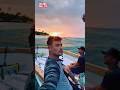 Chris Hemsworth surfing and boating with family! Taking shots! #chrishemsworth #family #shorts