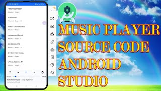 How to make Music Player app in Android Studio with source code, Bangla screenshot 5
