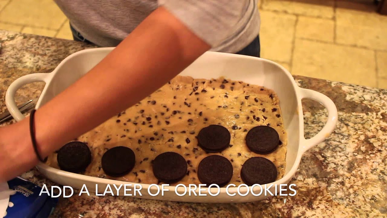 How To Chocolate Chip Cookie, Oreo Cookie & Brownies YouTube
