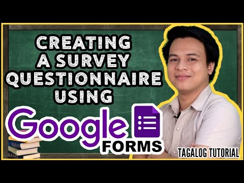 Video: Paano Gumawa Ng Mga Questionnaire Ng Survey