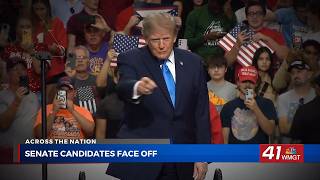 Senate debates heat up in Georgia, Michigan and Maine ahead of midterm elections