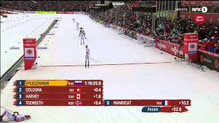 Maksim Vylegzjanin wins gold - 30 km duathlon Falun 2015