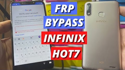 Infinix Frp Bypass Hot 7 Google Account Lock Without PC 100%