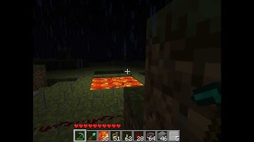 Pistons in minecraft with KillerNathan Ep2: lava bridge