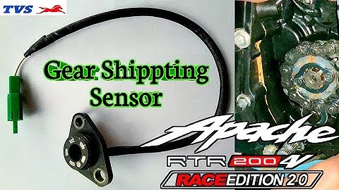 Tvs apache 160 2v bs6, 160/200 4v bs4/bs6 gear shippting sensor problem resolved