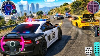 US City Police Car Driving Game: New Police Car Chase Driving New 3D Simulator! Android Gameplay screenshot 1