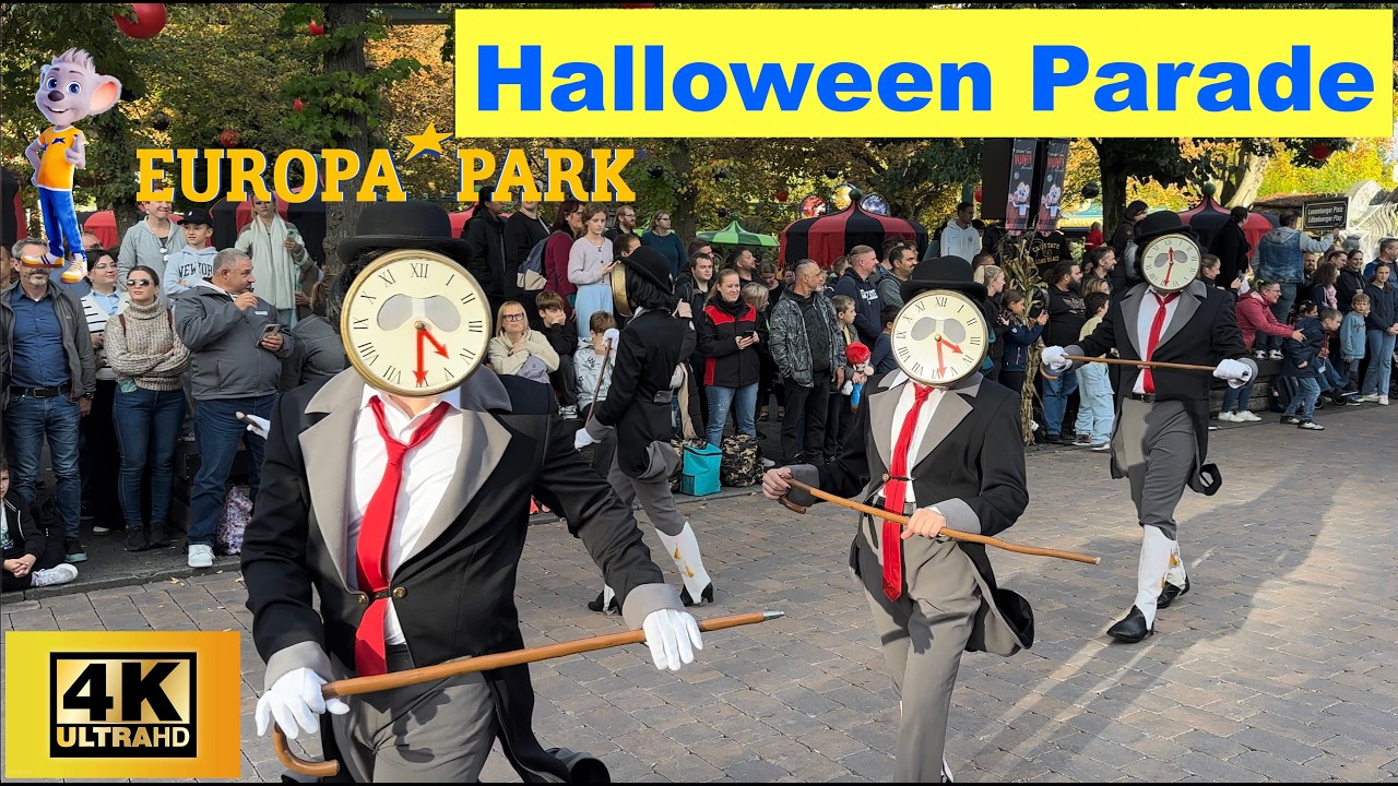 Europa Park Halloween Parade 2025 in 4K full