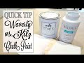 Waverly Chalk Paint vs Kilz Chalk Paint | Demo & Review Waverly Chalk Paint vs Kilz Chalk Paint | Demo & Review