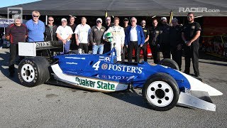 RACER: 1990 March Porsche Indy Car Shakedown with Pat Long