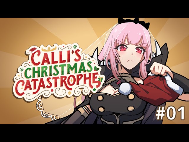 【COMIC VIDEO】Calli's Christmas Catastrophe #01のサムネイル