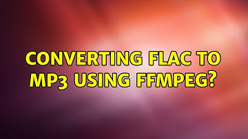 Converting FLAC to MP3 using FFMPEG?
