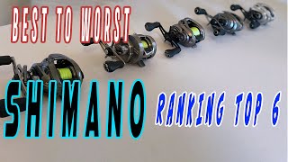 BEST TOP 6 SHIMANO Bait Cast Reels in the World