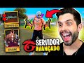 LANÇOU ARMA DUPLA!! ADEUS AWP E BARRET!! SERVIDOR AVANÇADO DO FREE FIRE