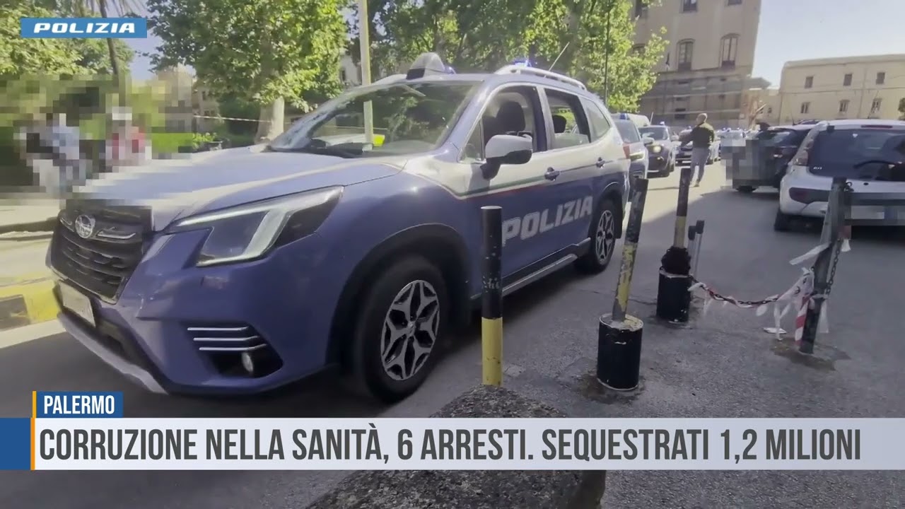 Palermo: corruzione nella sanità, 6 arresti. Sequestrati 1,2 milioni in contanti
