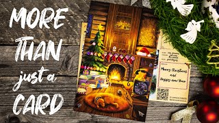 Christmas card with a puzzle. screenshot 2