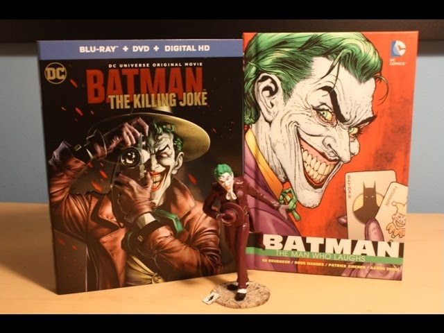 Batman: The Killing Joke - Best Buy Exclusive Limited Edition Blu-ray Gift  Set Unboxing - YouTube