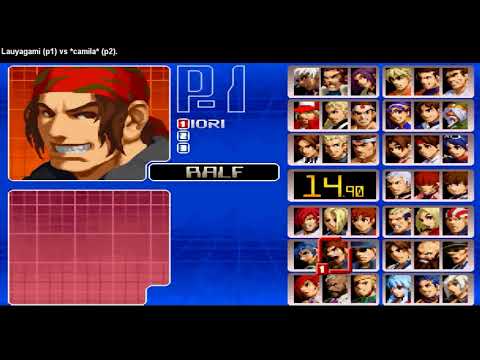 [FightCade King of Fighters 2002] Lauyagami vs *camila*