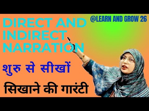 Direct -Indirect Speech-