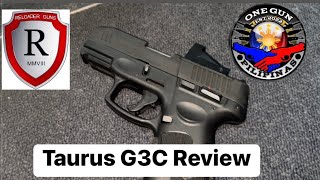 Taurus G3C(T.O.R.O) review with CoricsMan (sponsored by Reloader Guns & Ammo trading)