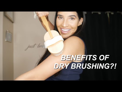 Dry Brushing, BENEFITS & DEMO | Reduce Cellulite & Release Toxins