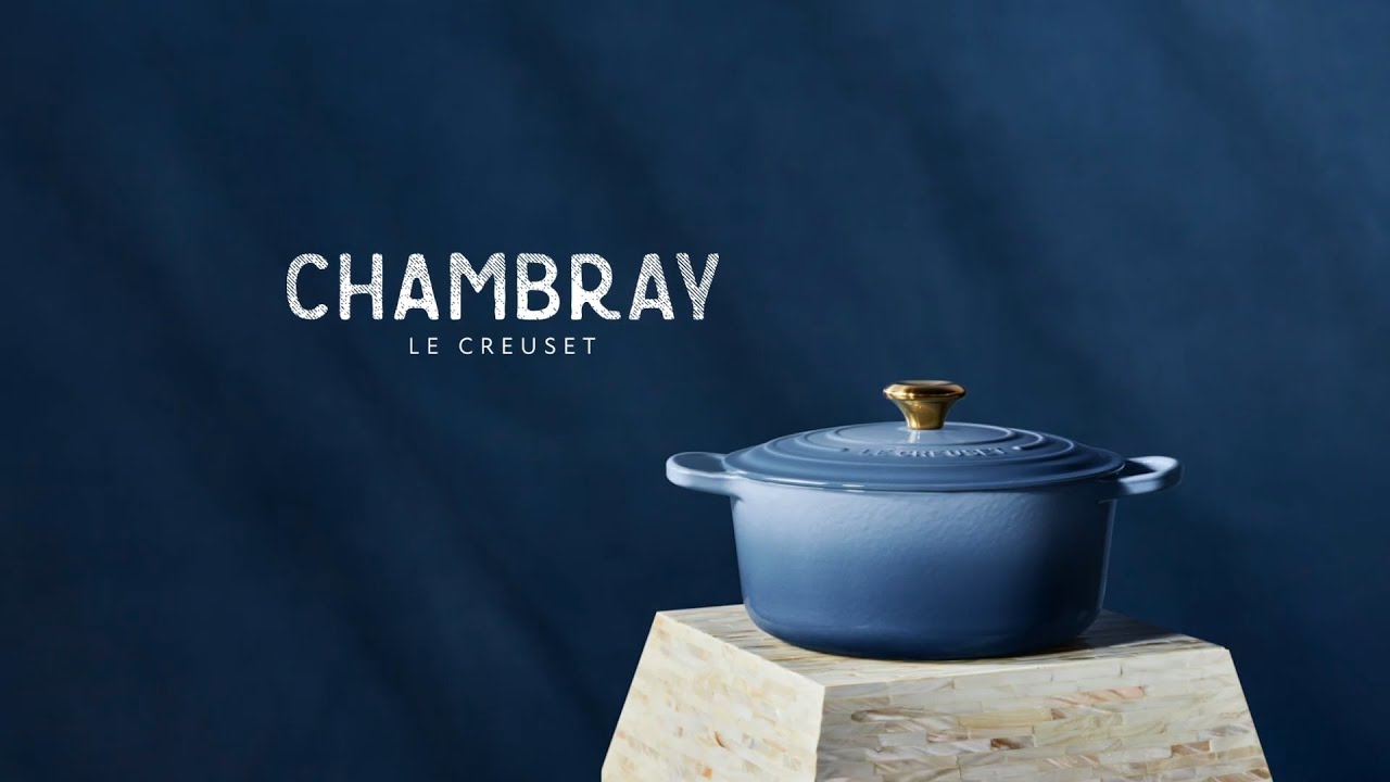 Le Creuset Signature 7.25-Qt. Chambray Dutch Oven + Reviews