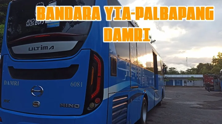 Palbapang Bantul - Bandara YIA PP (Trip Report Bus Damri)