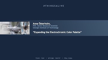 Making Things Alive with Printed Electronics - Webinar #1 - Part 2/4