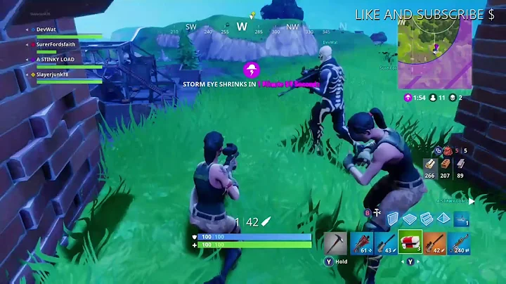 Fortnite sniper kill