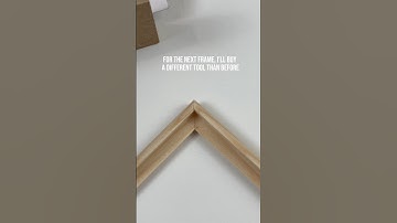 Hand made frame for canvas panel🎨 #handmadeframe #abstractartwork #texturedart