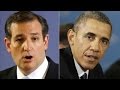 Obama blasts cruz for call to monitor muslim neighborhoods