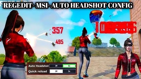One Tap Auto Headshot script config file free fire || Aimbot + Aimlock Movement speed