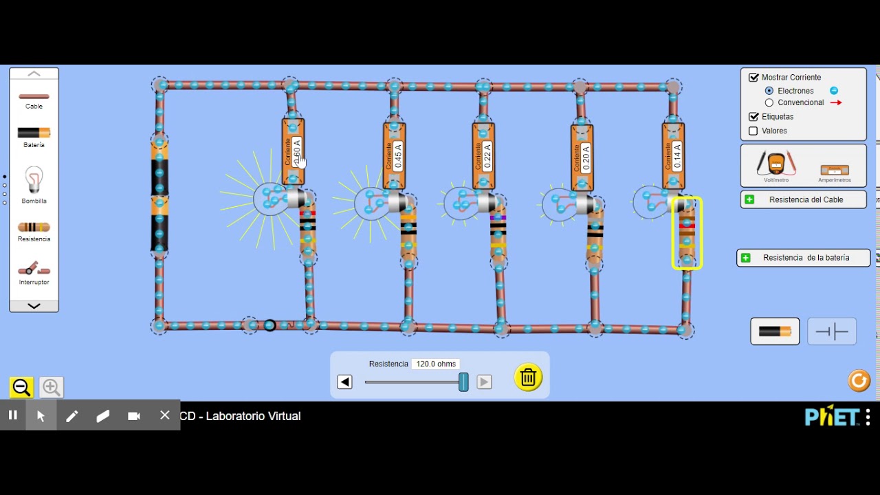 ‪Kit de Construcción de Circuitos: CD - Laboratorio Virtual‬ - YouTube