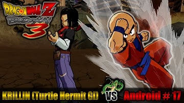 Dragon Ball Z Budokai 3 Krillin (Turtle Hermit Gi) vs Android 17 | Urban Area (Destroyed)