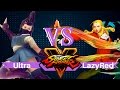 Sfv ultragtxibuki vs lazyredkarin 1st showdown 