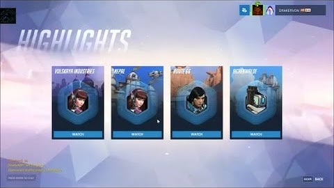 OverWatch Highlights: DVA, Pharah, Bastion