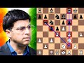 Anand crushes Shirov&#39;s French Defense in 28 moves